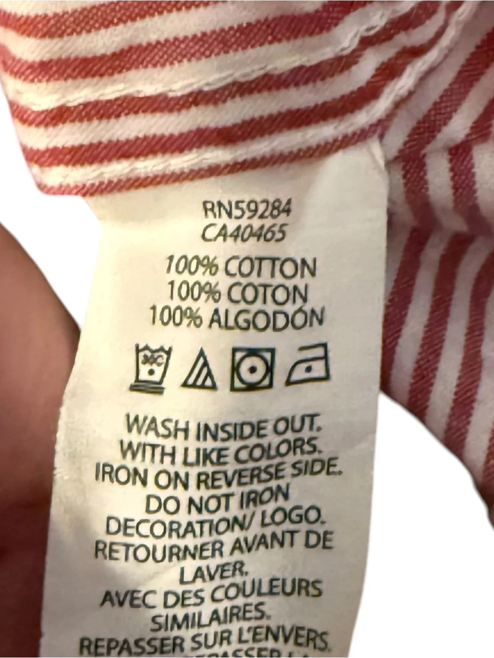 The Children’s Place Christmas Tree Button Up Shirt Toddler Boys 2T Striped